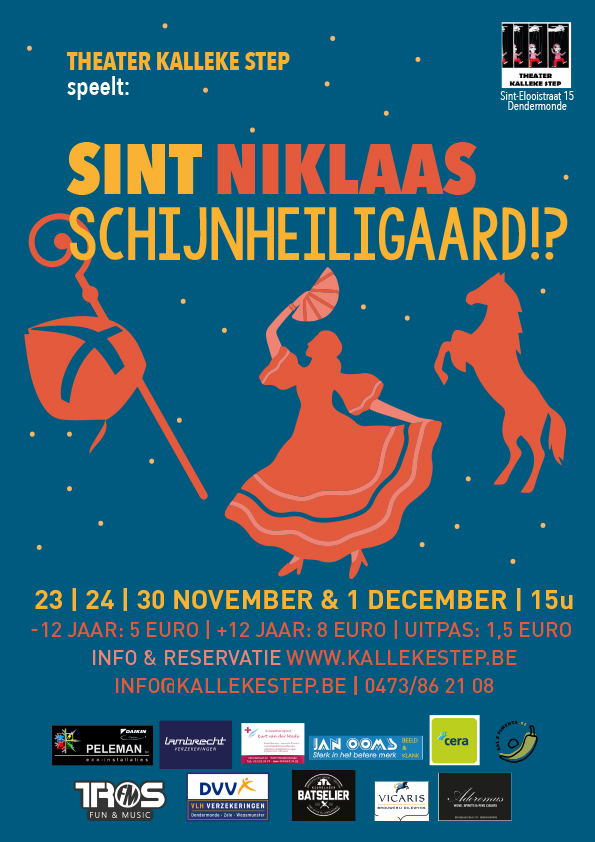 Affiche Sint Niklaas schijnheiligaard!?